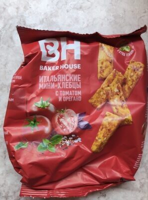 Итальянские мини-хлебцы с томатом и орегано