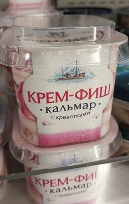 Крем-Фиш Кальмар с креветками
