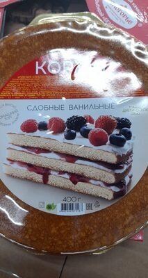 коржи сдобные ванильн.