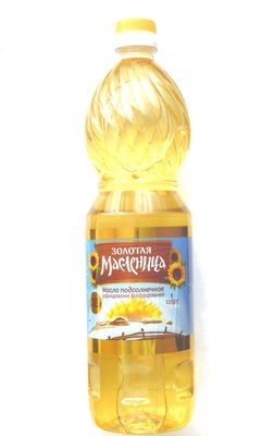 Масло подсолнечное рафинированное дезодорированное 1 сорт