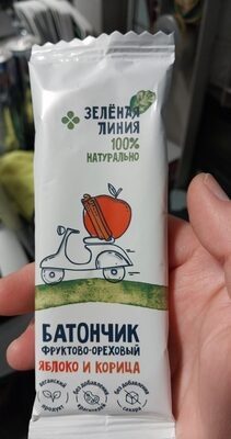 Батончик фруктово ореховый
