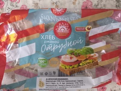 Хлеб ржаной отрубной