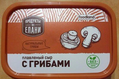 Сыр плавленый с грибами пастообразный