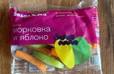Морковка и яблоко