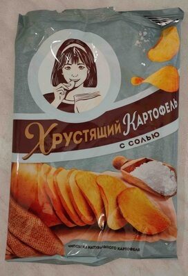 Хрустящий картофель с солью