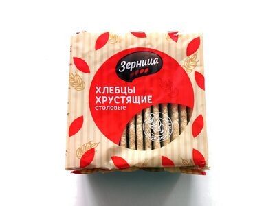 Хлебцы хрустящие столовые