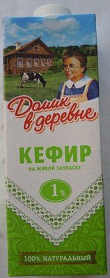 Кефир на живой закваске 1 %