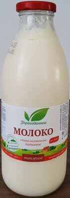 Молоко стерилизованное питьевое топлёное