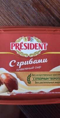 Плавленый сыр с грибами