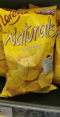 Чипсы классические Naturals lrenz
