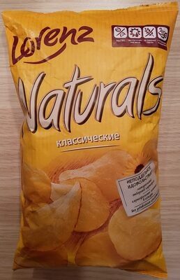 Чипсы картофельные "Naturals" классические с солью