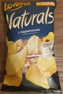Чипсы картофельные "Naturals" с пармезаном
