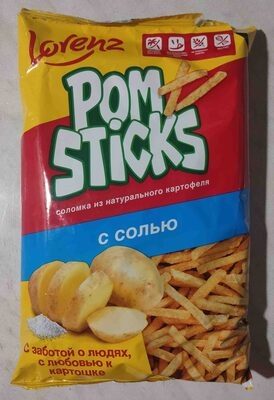 Чипсы картофельные Соломка с солью