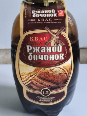 Квас ржаной натурального брожения