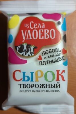 Сырок творожный с сахаром с массовой долей жира 12%