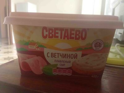 Плавленный сыр с ветчиной