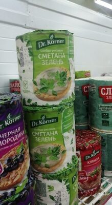 Хлебцы Рисовые Сметена Зелень доктор корнерсы смотка