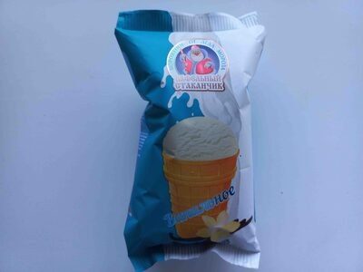 Мороженое от Деда Мороза Ванильное