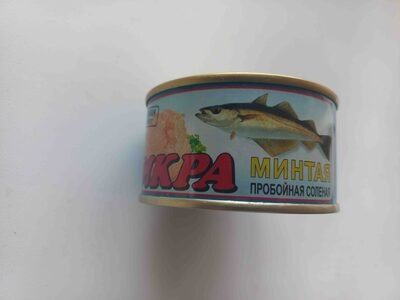 Икра минтая пробойная соленая
