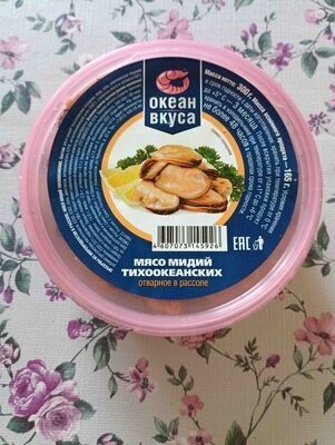 Мясо мидий тихоокеанских