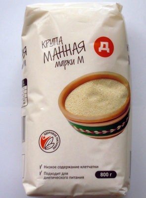 Крупа манная марки М