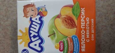 Агуша яблоко персик