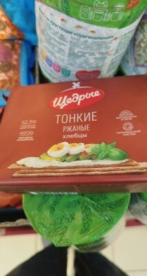 Хлебцы тонкие ржаные