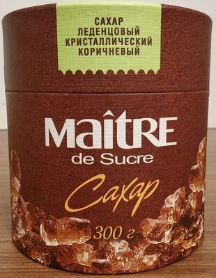 Сахар леденцовый кристаллический коричневый