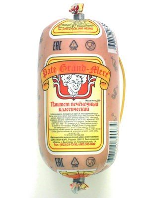 Паштет печёночный классический