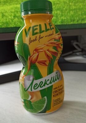 Овсяной коктейль лайм и мята