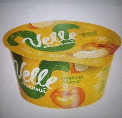 Продукт овсяный ферментированный Velle "печеное яблоко"