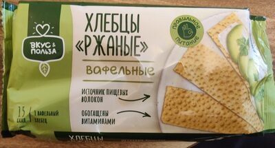 хлебцы "ржаные" вафельные