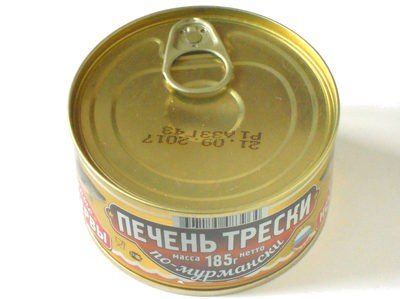 Консервы паштет печень трески Вкусные консервы по-мурмански