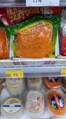 Закуска острая из моркови