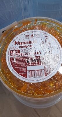 морковь по-корейски Мясной Закусон