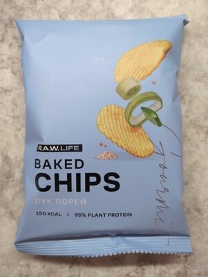Чипсы рисовые Baked CHIPS «Лук порей»