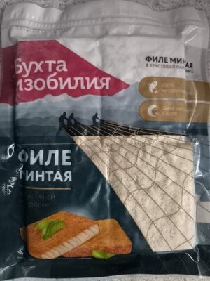 Филе минтая в хрустящей панировке