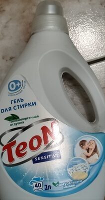 гель для стирки teon sensitive с натуральным мылом