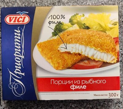 Порции из рыбного филе Приорити