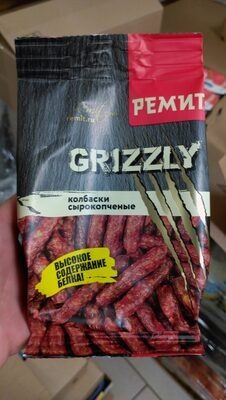 Колбаски Ремит grizzly сырокопченые