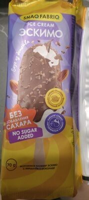 Эскимо с миндалём в шоколаде
