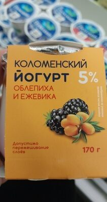 йогурт облепиха Ежевика
