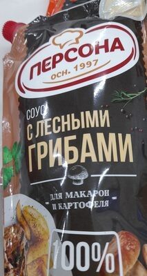 соус с лесными грибами