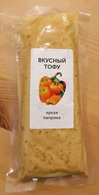 Вкусный тофу, яркая паприка