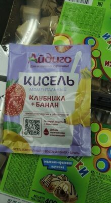 кисель айдиго клубника банан