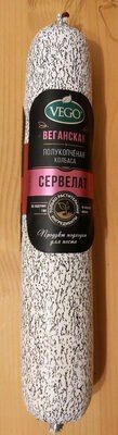 Колбаса полукопчёная сервелат
