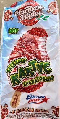 Мороженое эскимо весёлый кактус гранатовый