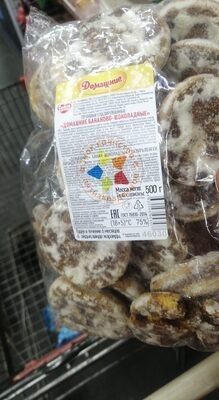 пряник бананов шоколадный слобода над хлебом