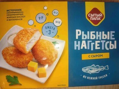 Рыбные наггетсы с сыром из нежной трески