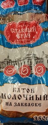 батон молочный на закваске